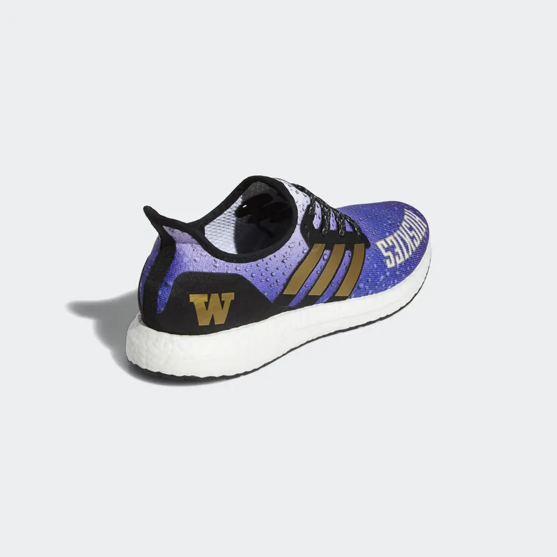 adidas Speedfactory AM4 Washington Huskies Cloud White/Gold Metallic/Core Black (FX7254)