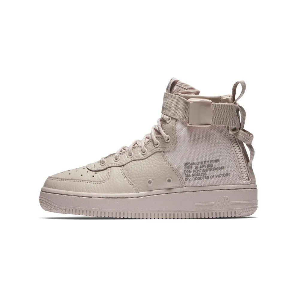 Nike SF Air Force 1 Mid Silt Red (GS) Silt Red/Silt Red-Dust (AJ0424-600)