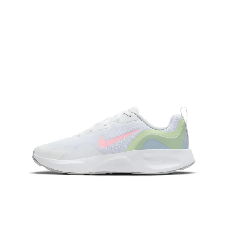 Nike WearAllDay “White / Pure Platinum / Light Liquid Lime / Arctic Punch” (DJ5473-100)