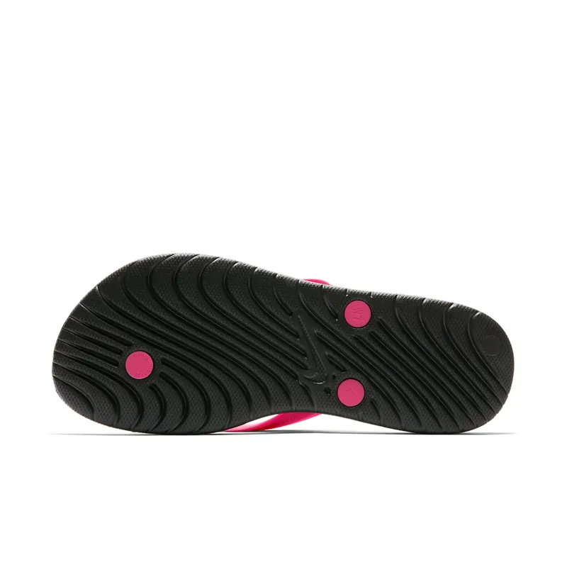 Nike Solar Thong Black White-Vivid Pink (W) Black/White-Vivid Pink (882699-001)