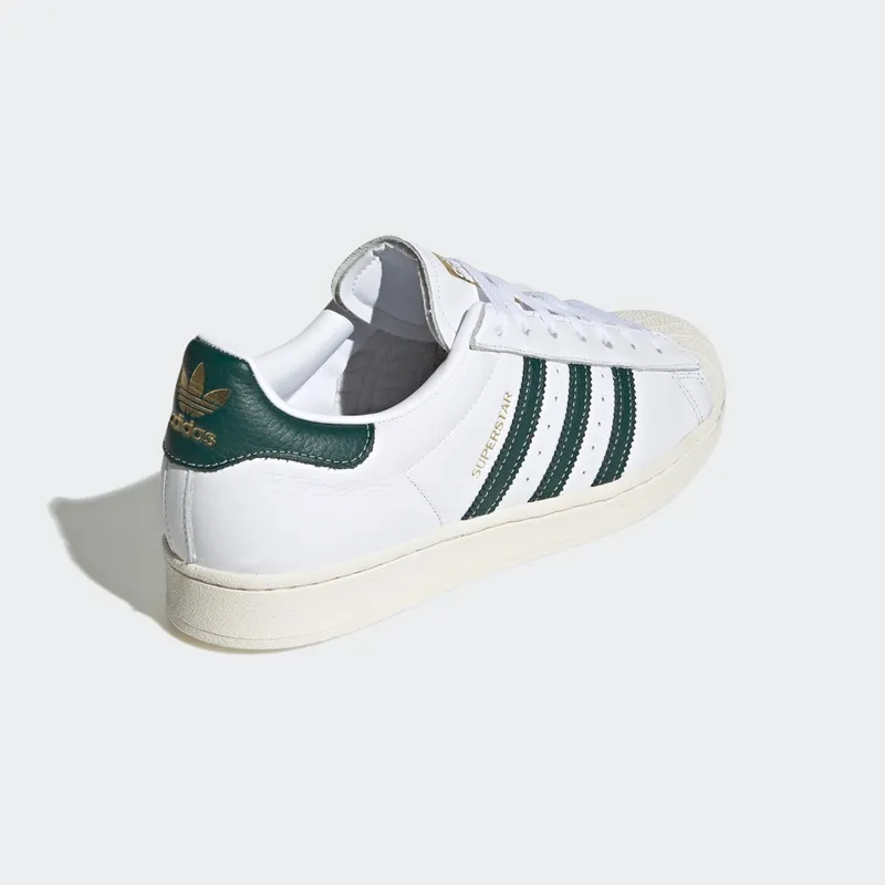Adidas Superstar Cloud White / Collegiate Green / Gold Foil (GZ1604)