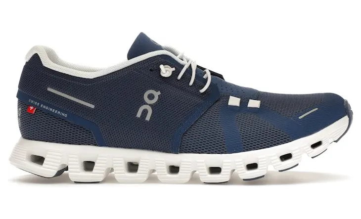 On Running Cloud 5 Denim White (59.98901)