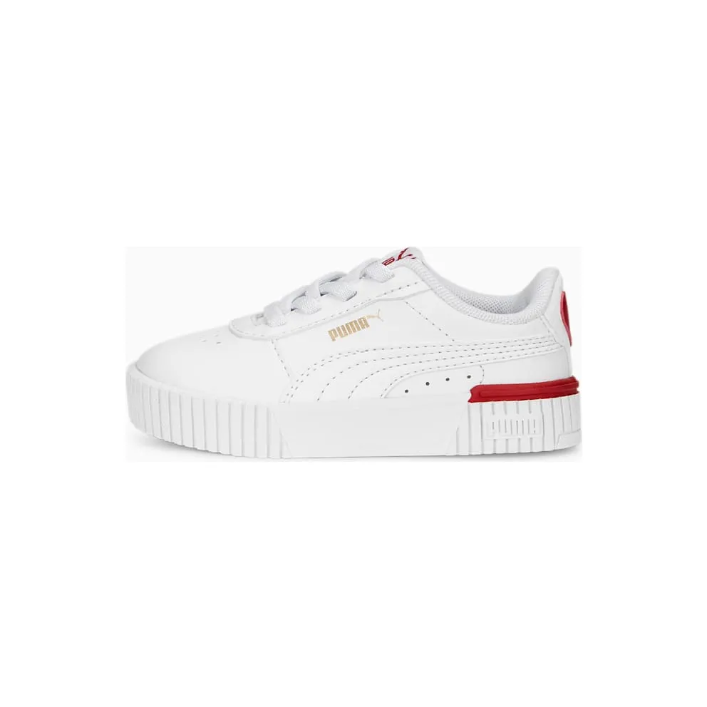 Puma Carina 2.0 Red Thread TD “White / Red” (389748-01)