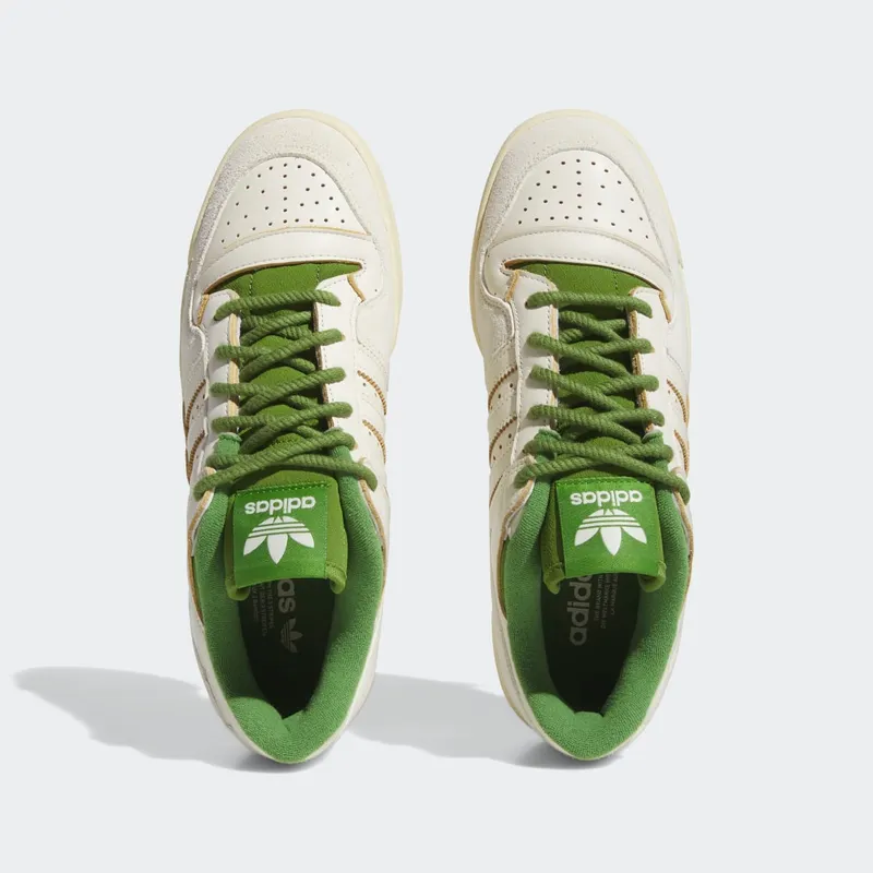 Adidas Forum 84 Low Classic Off White / Cream White / Easy Yellow (FZ6296)