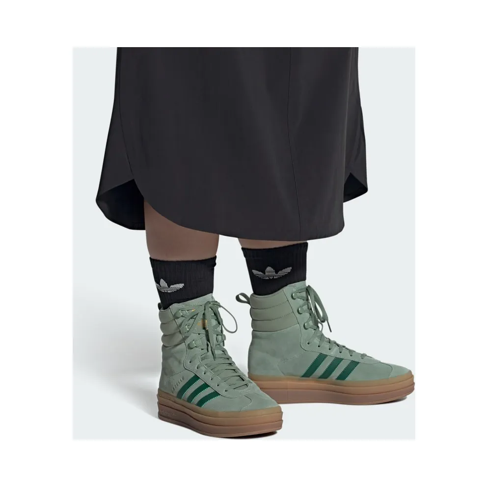 Adidas Gazelle Silver Green / Collegiate Green / Gold Metallic (ID6982)