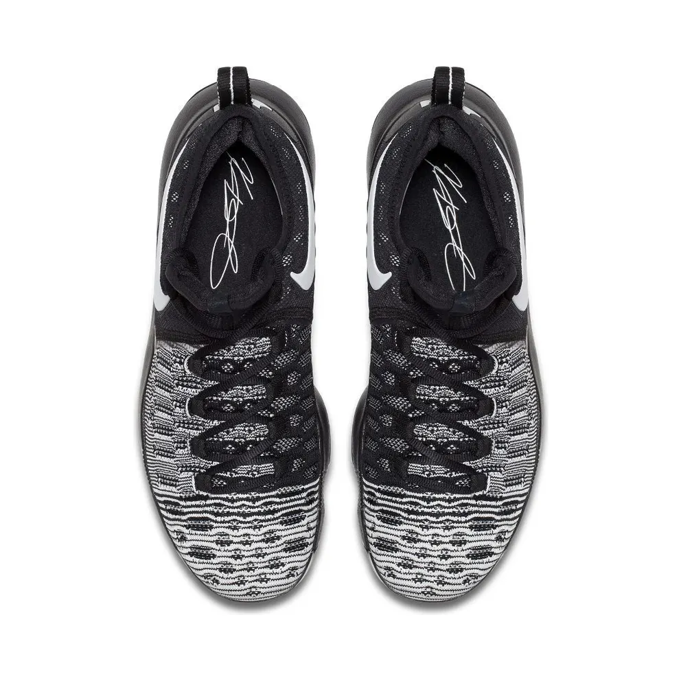Nike KD 9 Black White Black/White (843392-010)