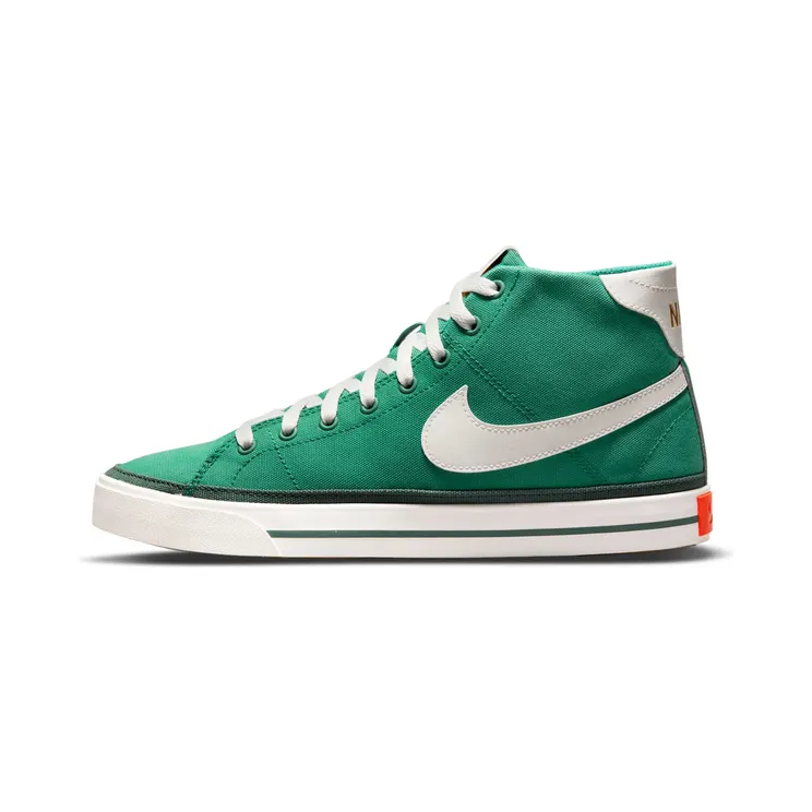 Nike Court Legacy Canvas Mid “Green Noise / Noble Green / Sail” (DM3363-300)