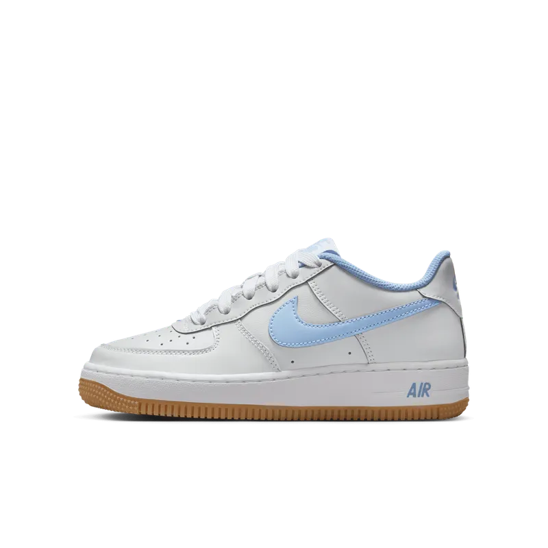 Nike Air Force 1 Low LV8 Photon Dust White Gum Medium Brown Psychic Blue (IB8845-002)