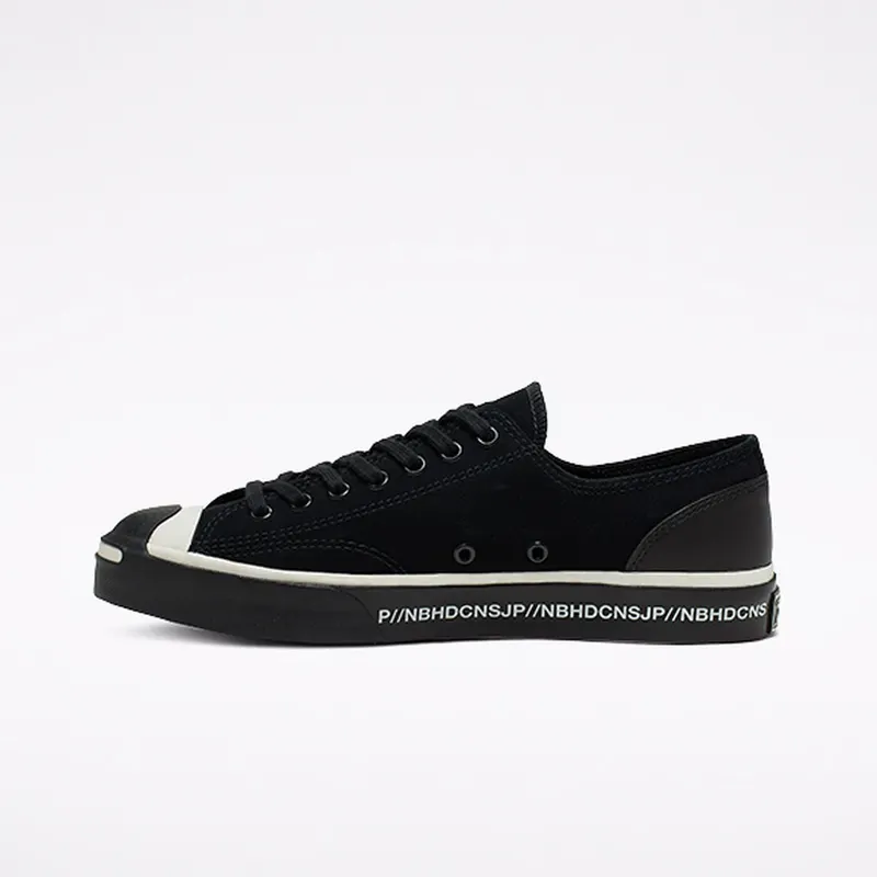 Converse Jack Purcell Ox Neighborhood Motorcycle Black/White (165604C)
