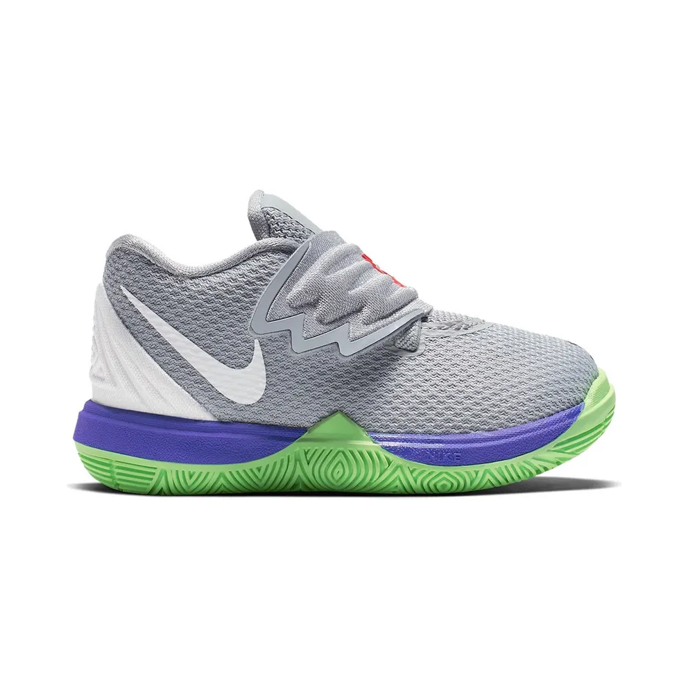 Nike Kyrie 5 Wolf Grey Lime Blast (TD) (AQ2459-099)