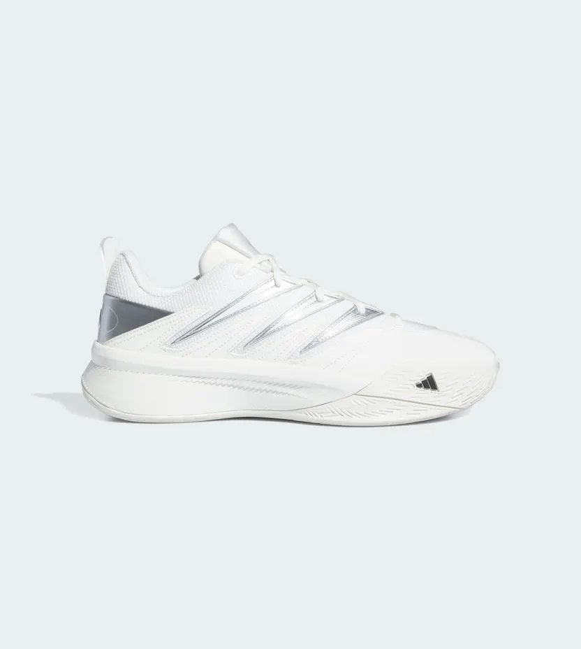 adidas Dame Certified 3 Low Core White Core Black Silver Metallic (IH8468)