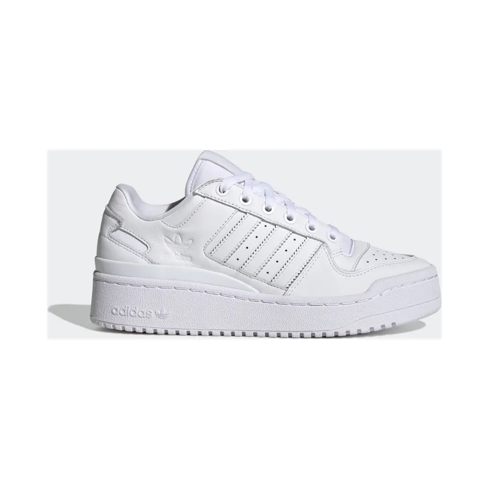 adidas Forum Bold Stripes Schuh Cloud White / Cloud White / Core Black (ID6843)