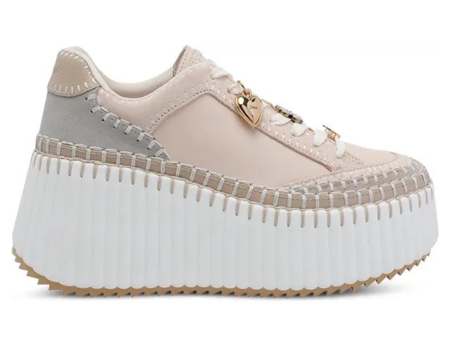 Chloé Nama Wedge “Neutrals/Grey” (26U02IWW 092)