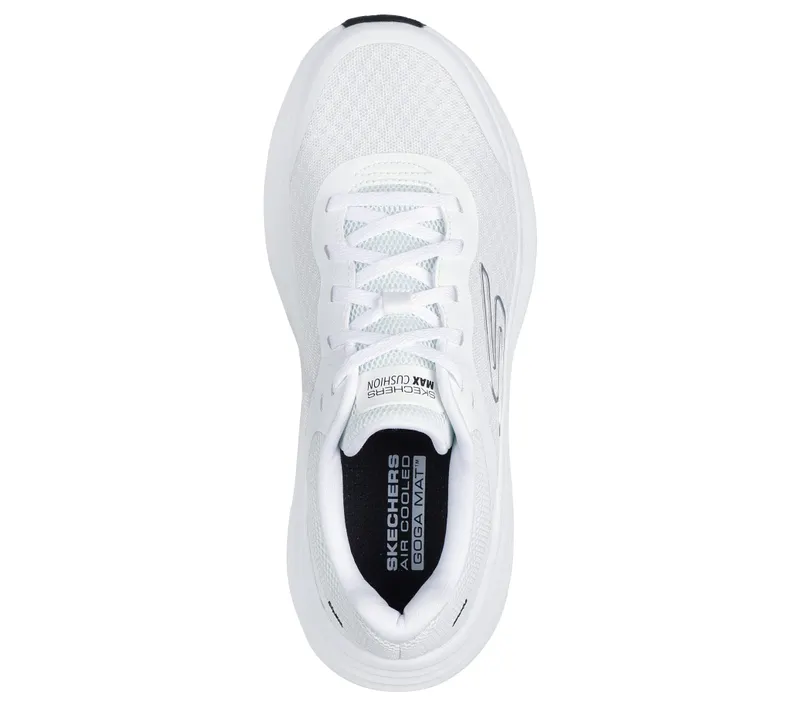 Skechers Max Cushioning Endeavour – White / Black – “White” (129470 WBK)