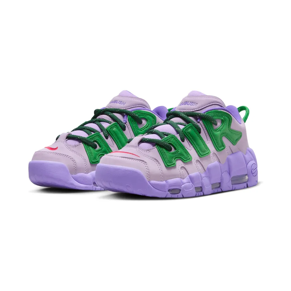 Nike Air More Uptempo Low SP Lilac/University Red/Team Green/Apple Green (FB1299-500)