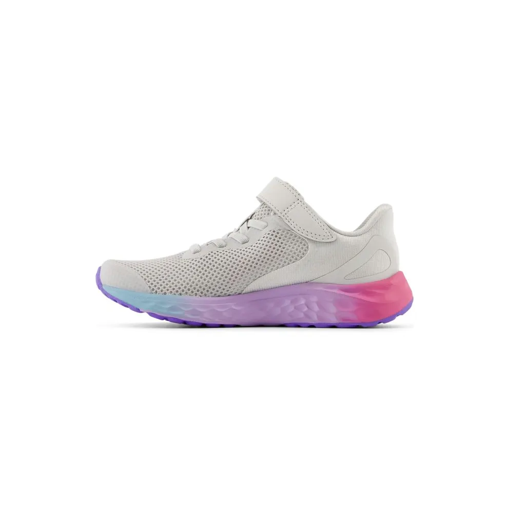 New Balance Fresh Foam Arishi v4 Bungee Lace Grey Matter Mid Century Pink Lilac Glo (PAARIGR4)