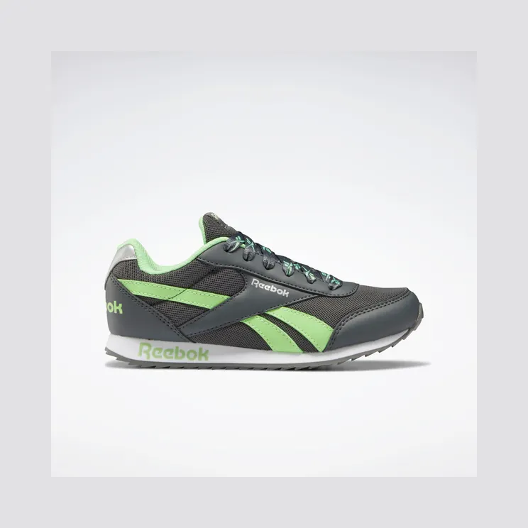 Reebok Royal Classic Jogger 2 Schoenen Essential Grey / Semi Neon Mint / Silver Metallic