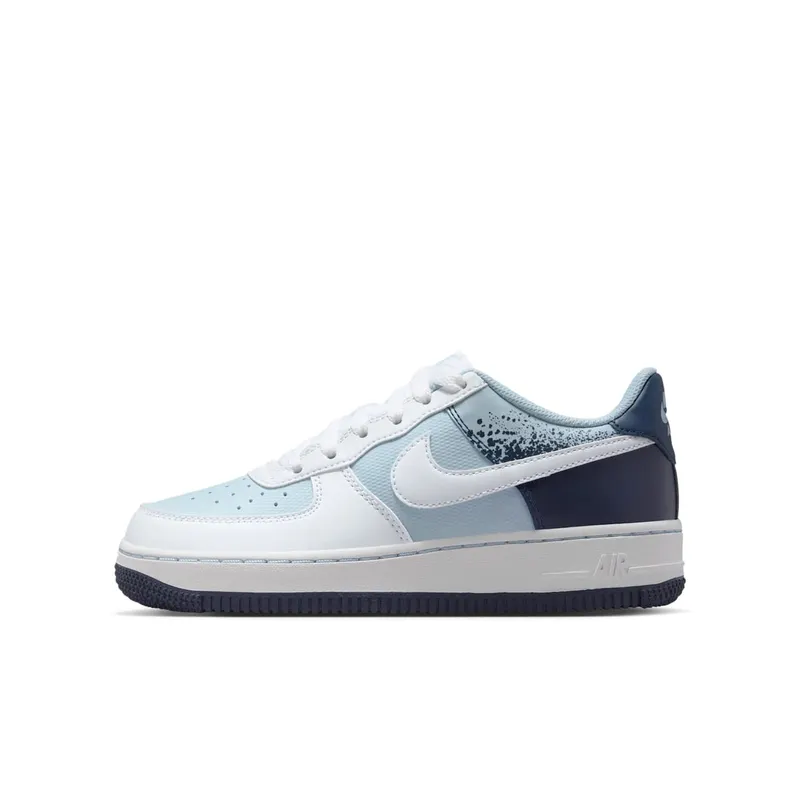 Nike Air Force 1 Low GS “Light Armory Blue Midnight Navy White” (IB7686-400)