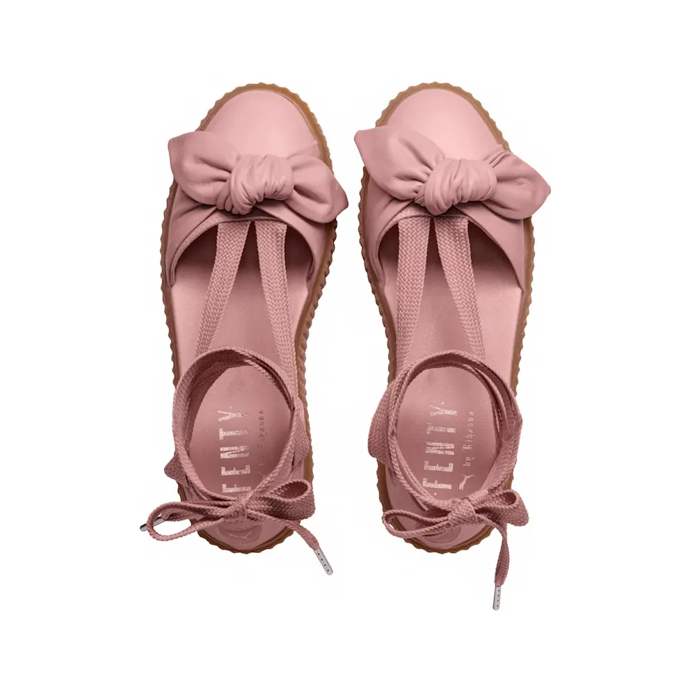 Puma Bow Creeper Sandal Rihanna Fenty Silver Pink (W)