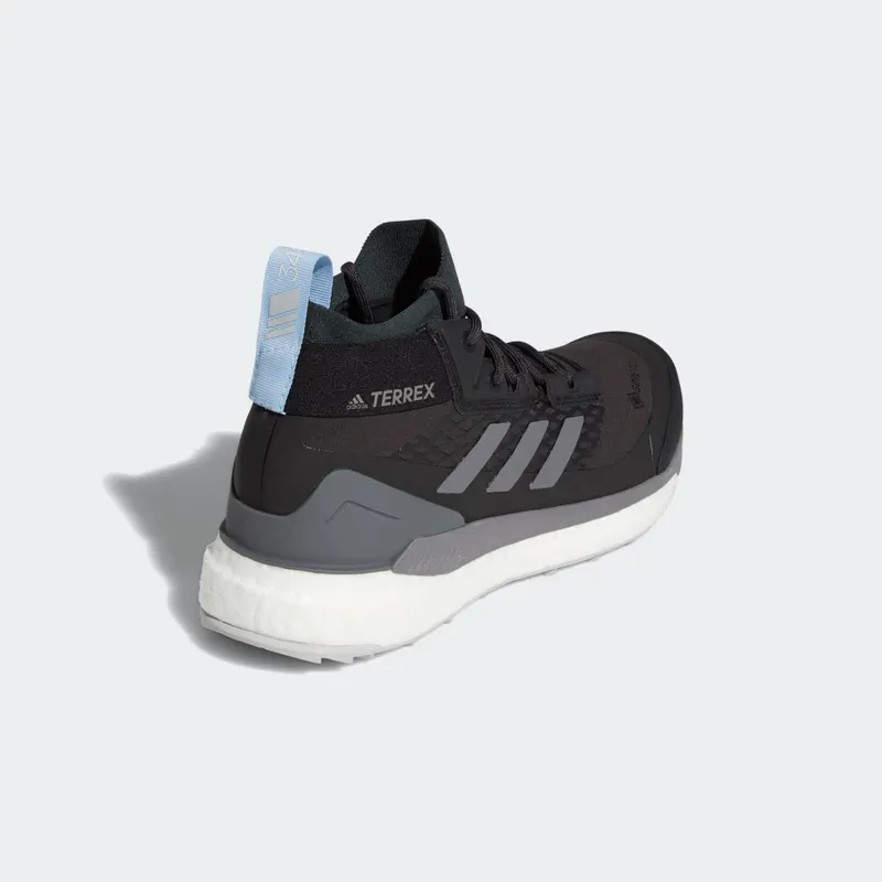 Adidas Terrex Free Hiker GTX Hiking Carbon / Grey Four / Glow Blue (G28464)