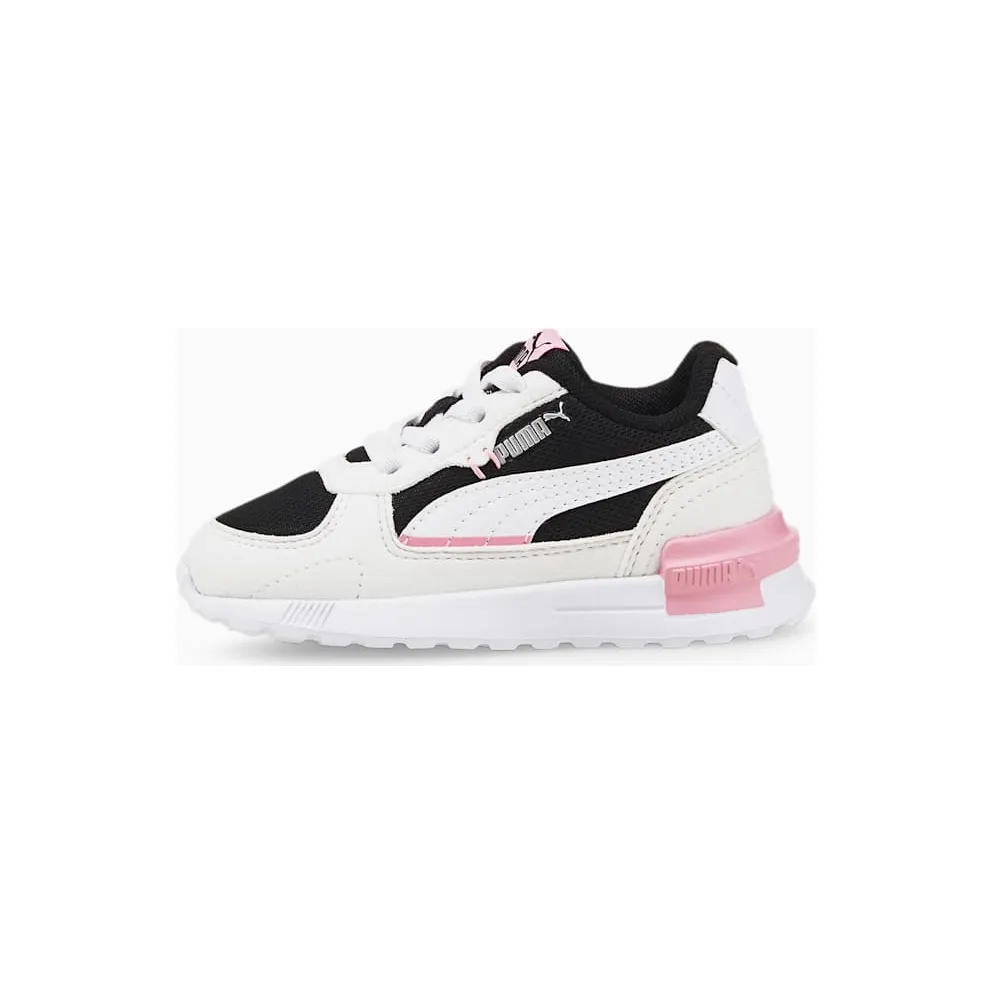 PUMA Graviton AC Babies’ White/Black/Prism Pink (381989-09)