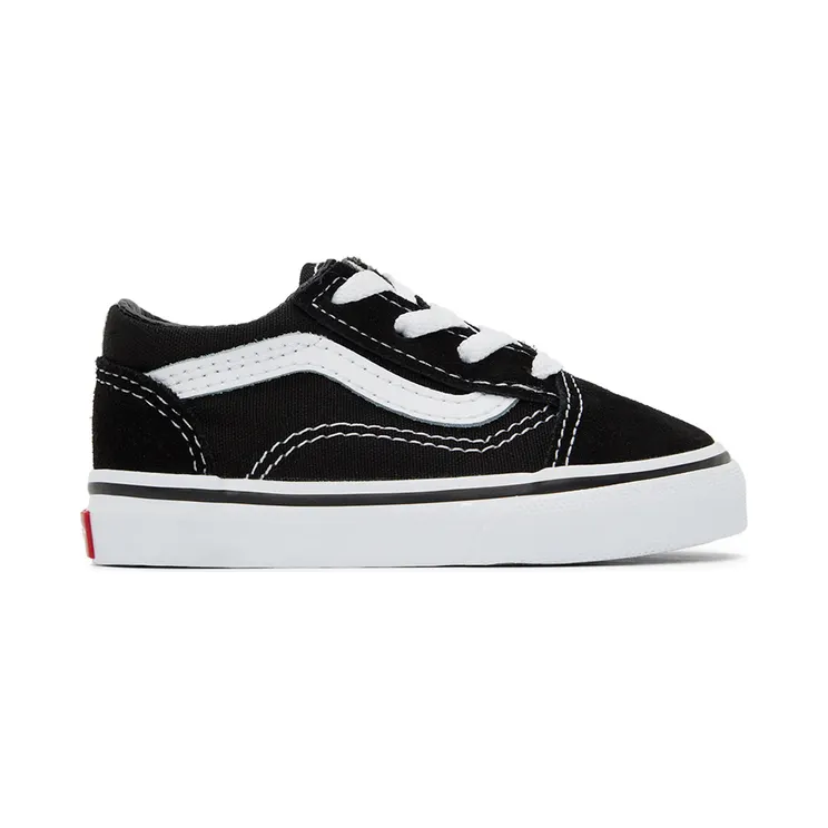 Vans Baby Black & White Old Skool Sneakers (VN0A3TFY6BT1)