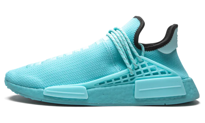Adidas Pharrell Williams NMD Hu Clear Aqua – “Clear Aqua / Core Black / Clear Aqua” (GY0094)