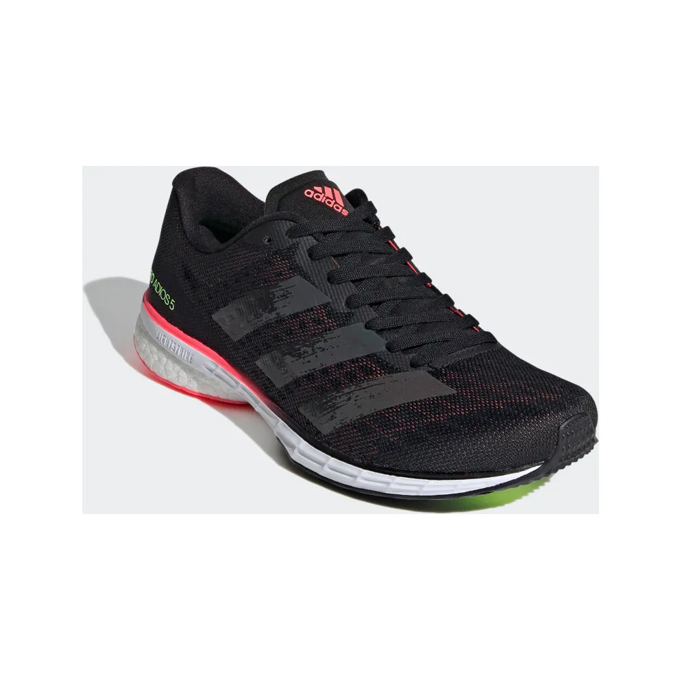 adidas Adizero Adios 5 Core Black / Core Black / Signal Pink (EG4658)