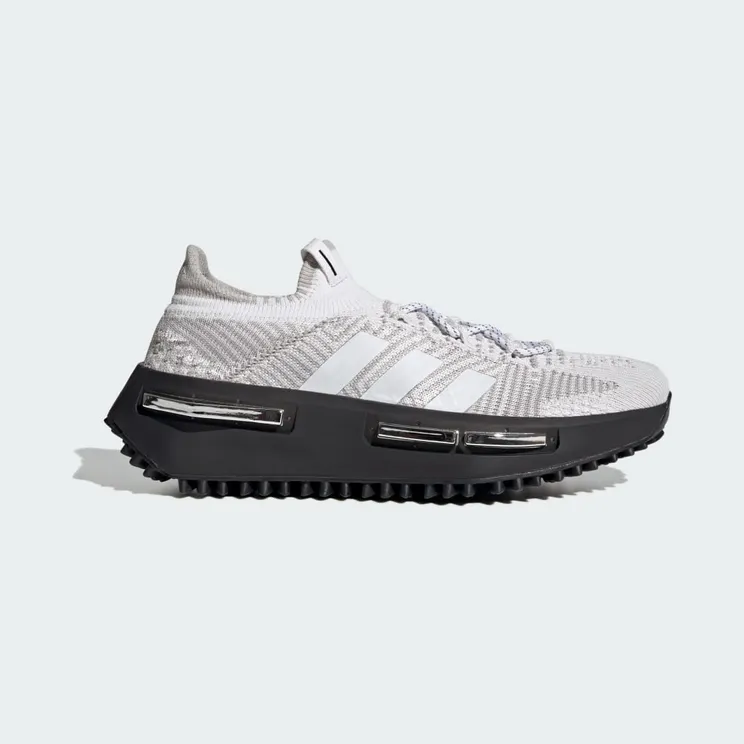 adidas NMD_S1 Cloud White / Core Black / Silver Metallic (ID0361)