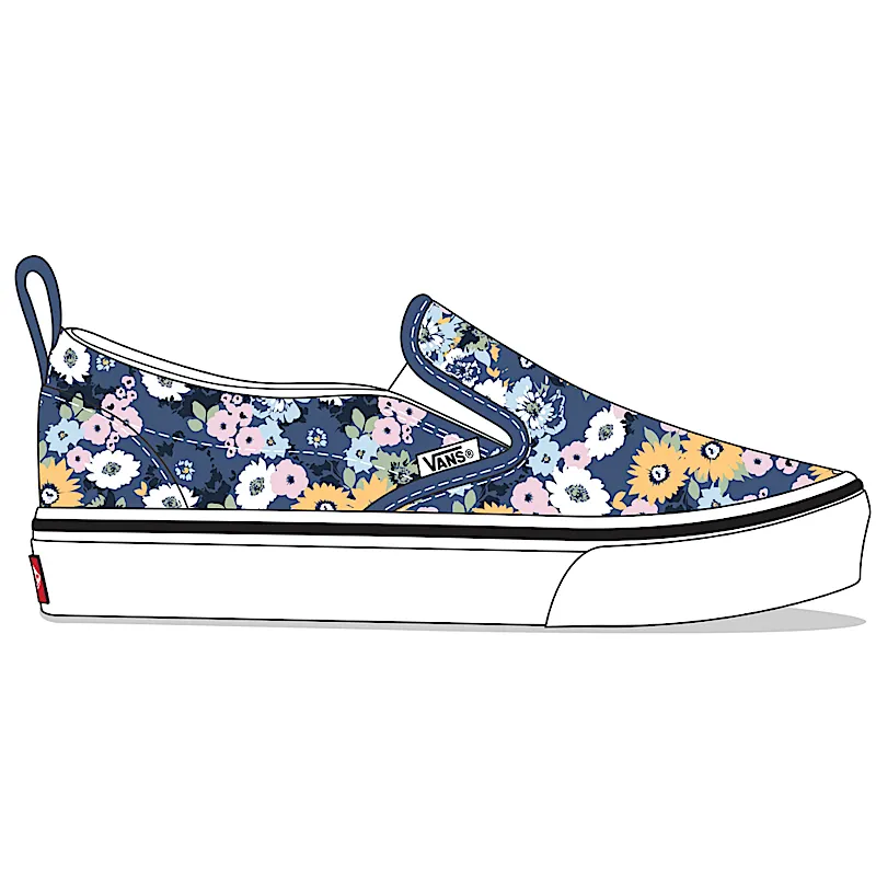 Vans Slip-On Low “Blue Yellow” (VN000UBSAS2)