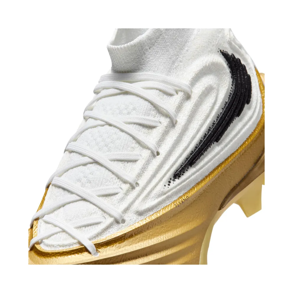 Nike Alpha Menace 5 Elite White Metallic Gold Black (HV7018-104)