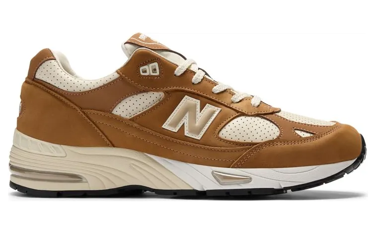 New Balance 991v1 MiUK Chipmunk Birch (W991TW1)