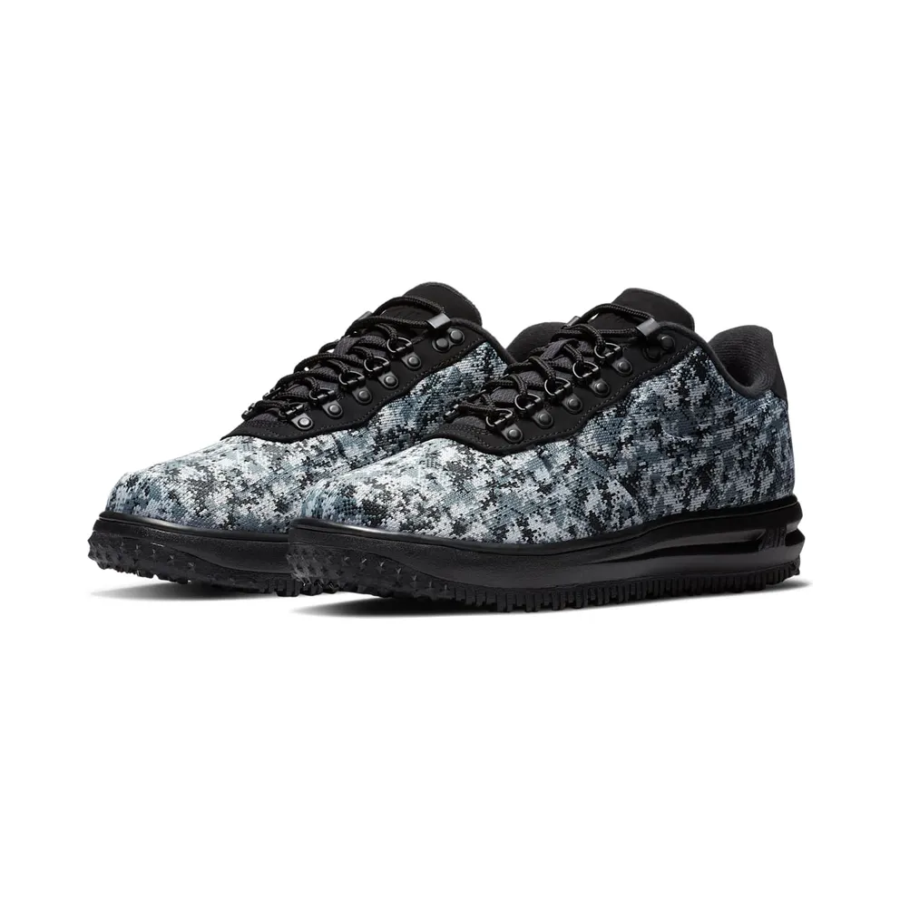 Nike Lunar Force 1 Duckboot Low Textile Wolf Grey Black/Wolf Grey-White-Cool Grey (AV3818-001)