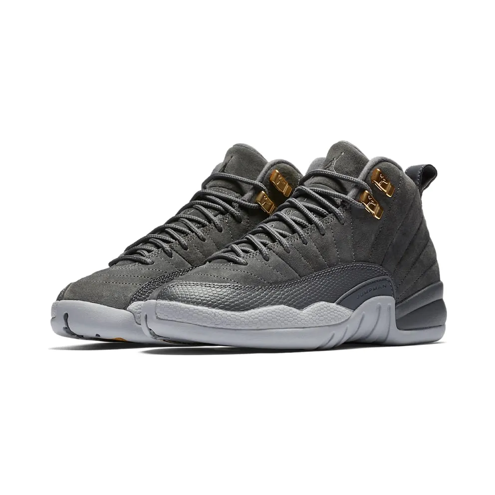Jordan 12 Retro Dark Grey (GS) (153265-005)