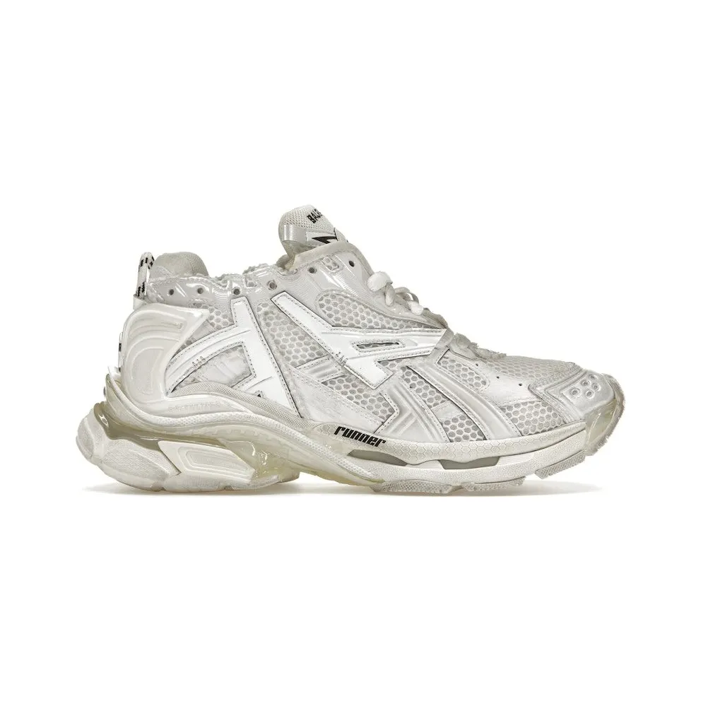 Balenciaga Runner Leather Free White (677403W3RB19000)