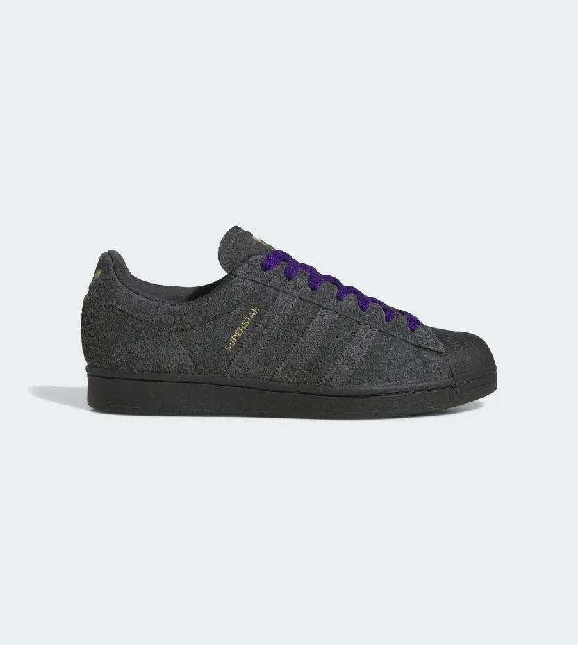 Adidas Superstar ADV Carbon / Carbon / Collegiate Purple (JR7409)