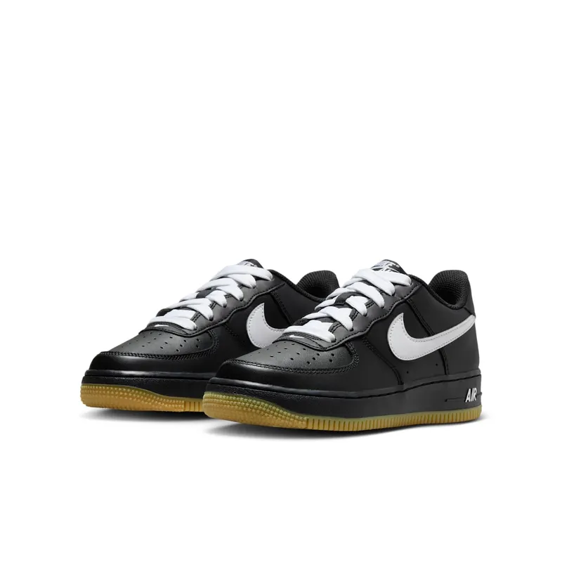 Nike Air Force 1 Low LV8 Black Gum Light Brown White (IB8845-001)