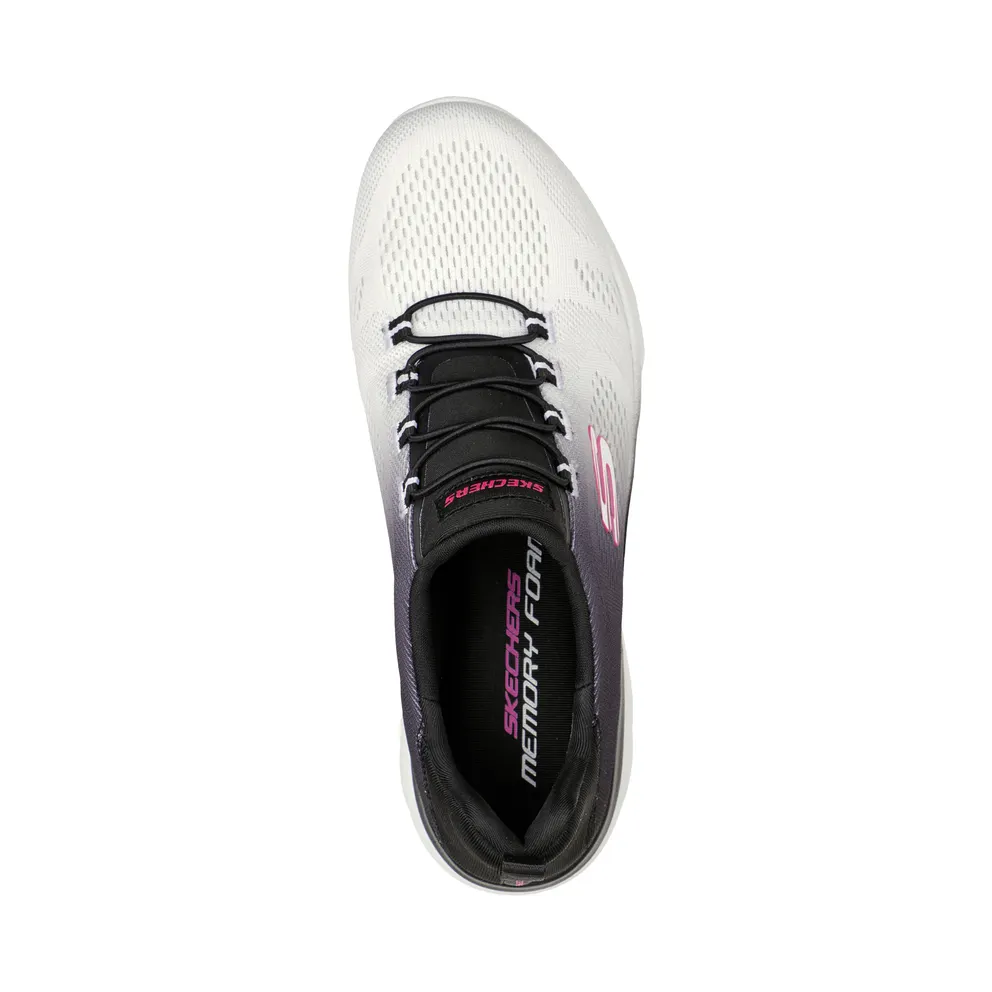 Skechers Summits – Bright Charmer “Black / White” (149536BKW)