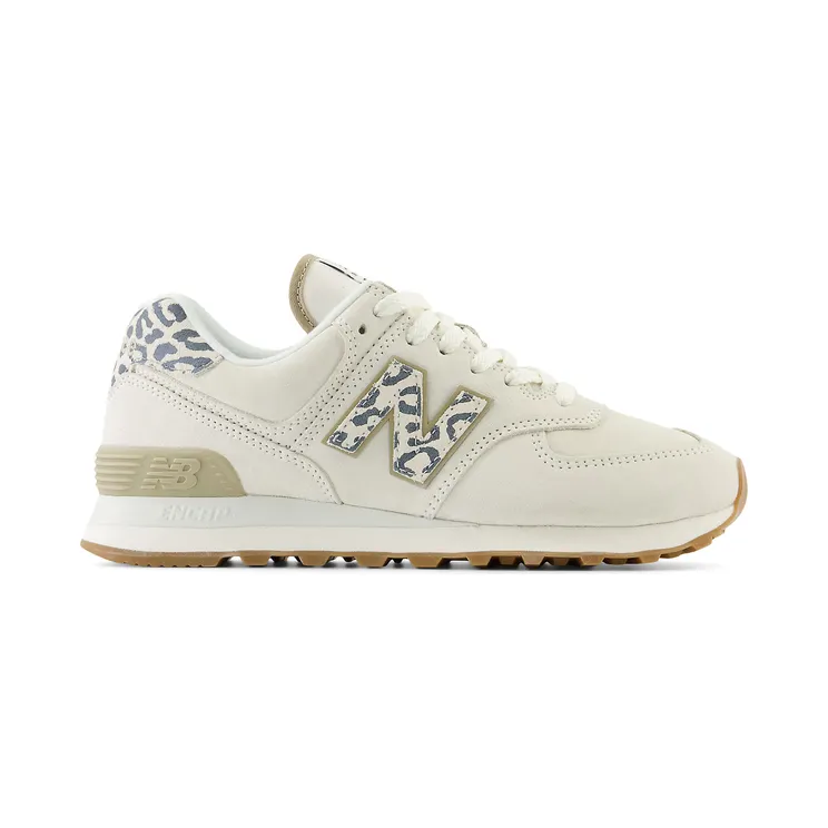 New Balance 574 Sea Salt Leopard Gum (WL574XD2)