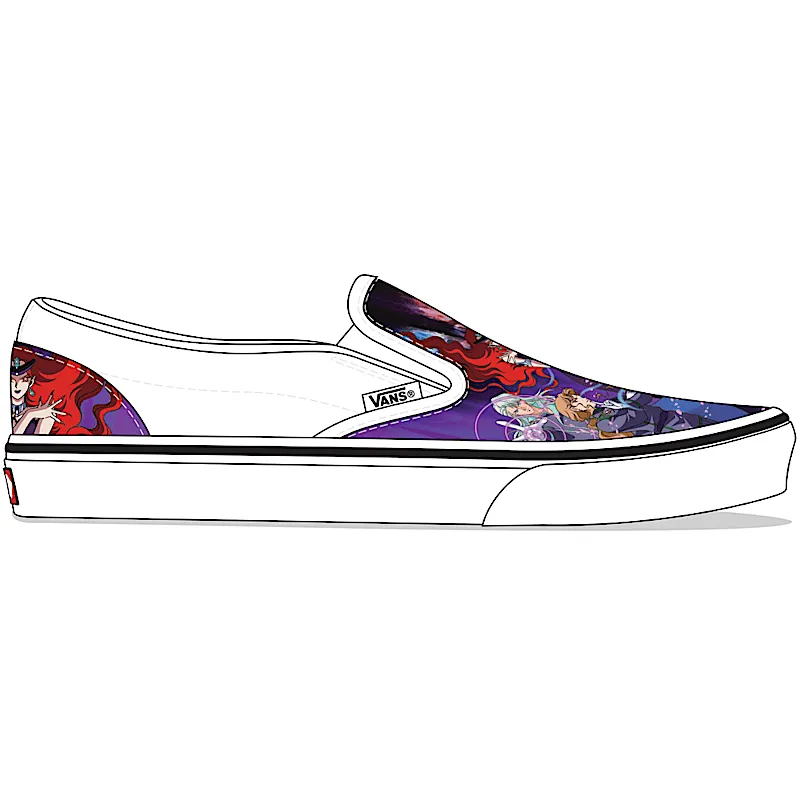 Vans Classic Slip-On Comfy Cush Pretty Guardian Sailor Moon (VN0A7TNM448)