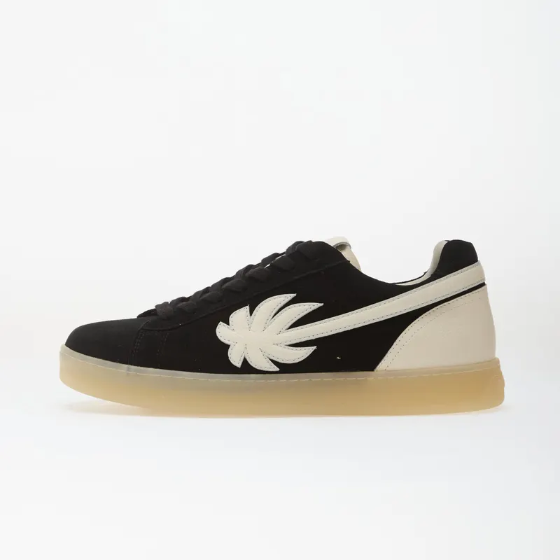 Palm Angels Palm Tennis Suede Black Ivory