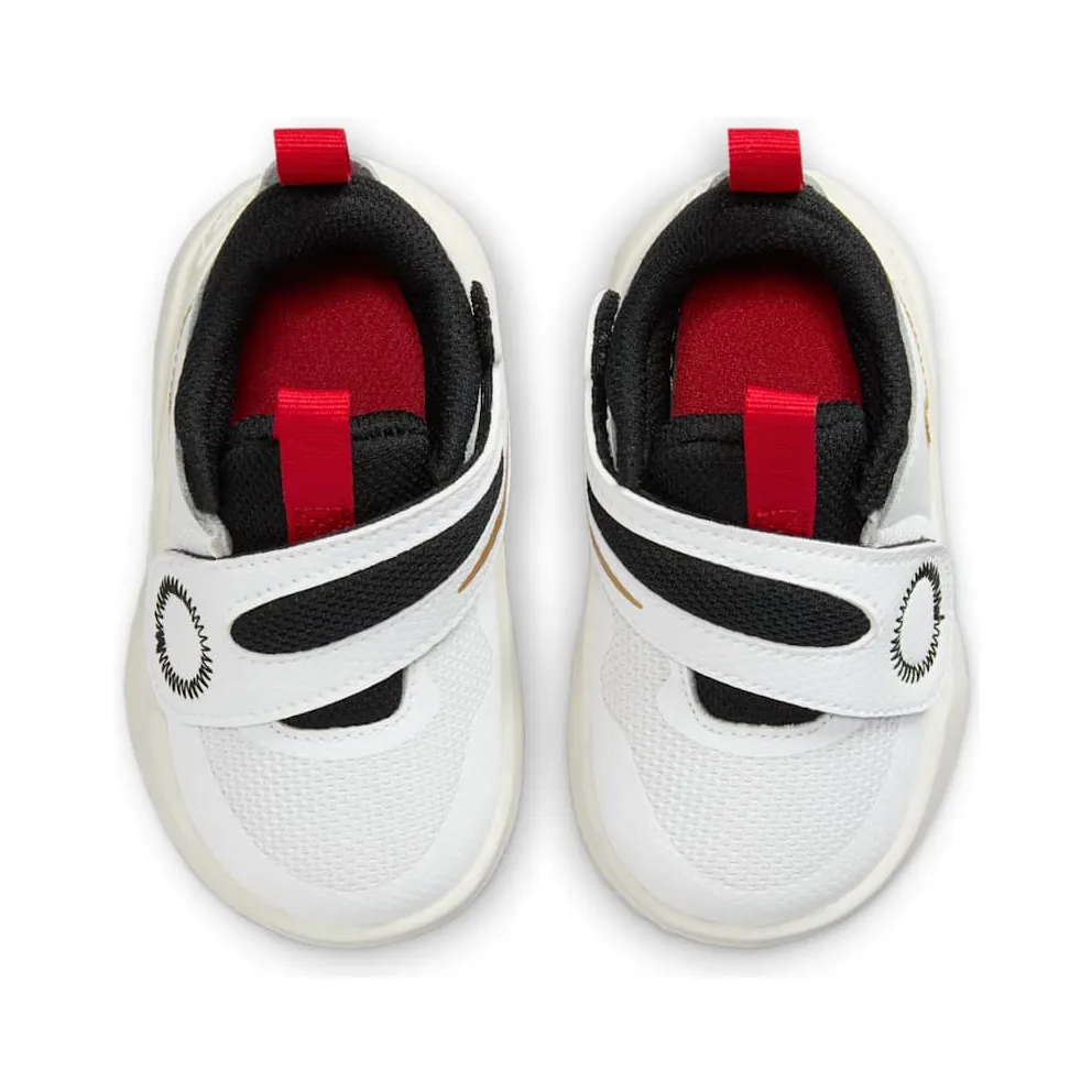 Nike Team Hustle D 11 White Metallic Gold University Red Black (DV8995-104)