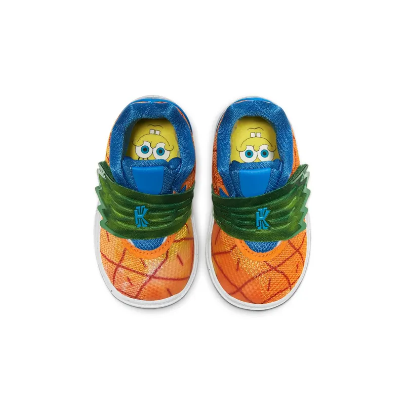 Nike Kyrie 5 Spongebob Pineapple House (TD) Orange Peel/Teal Tint (CN4490-800)