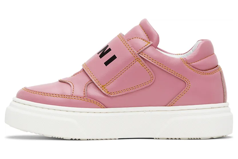 Marni Kids Blue Velcro Strap Sneakers (70408) (3)