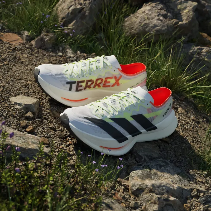 Adidas AGRAVIC SPEED ULTRA 2 – Mannen Cloud White / Core Black / Semi Impact Orange (JS3534)