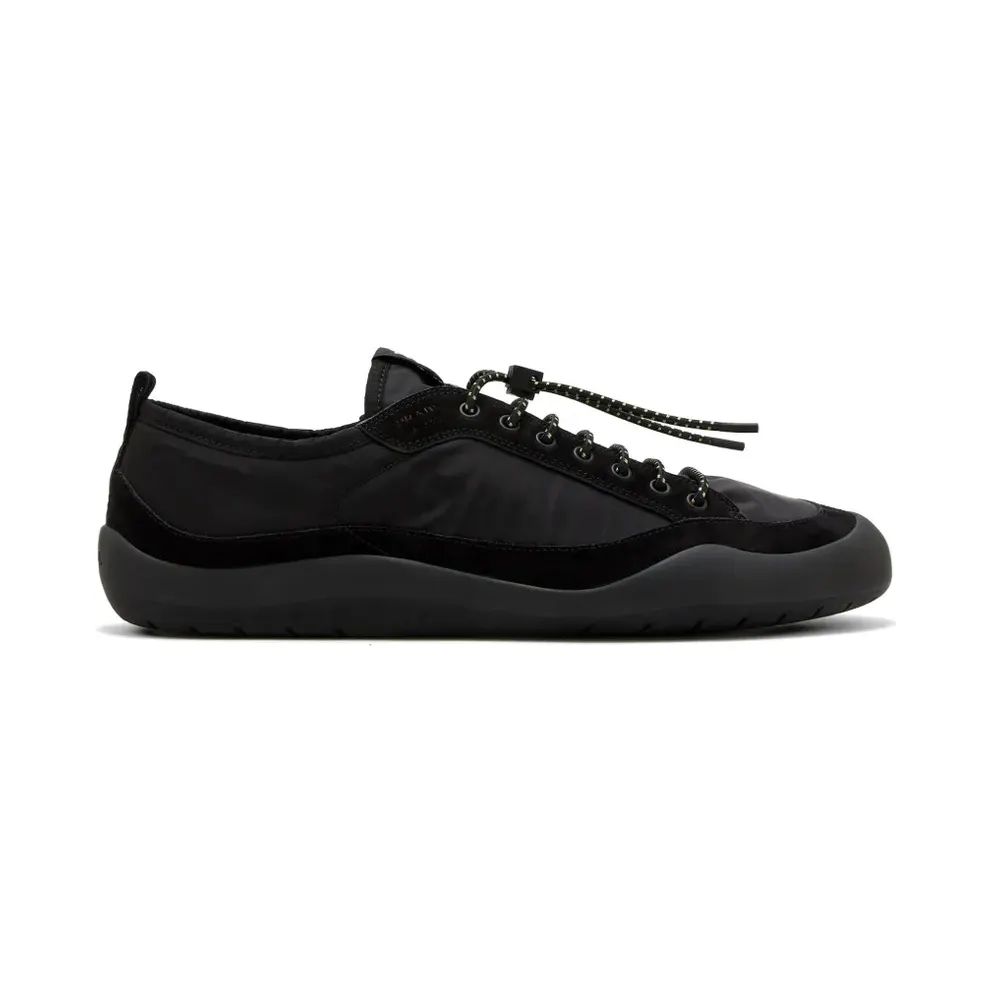 Black Speedrock sneakers in Re-Nylon and suede 2EE469G000D7C/T_PRADA-F0002_604-11