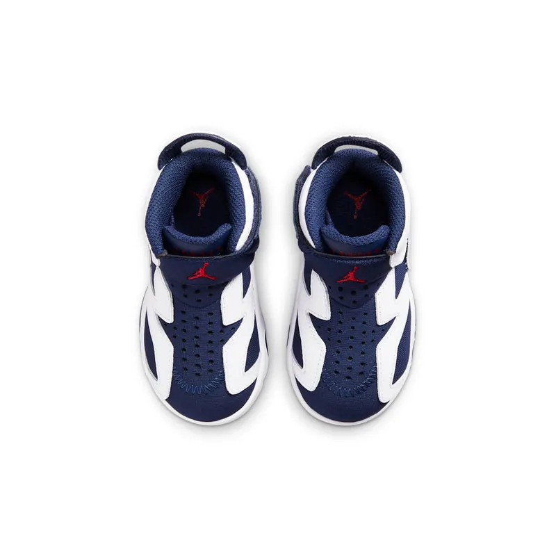 Jordan 6 Retro Little Flex White Navy (TD) (CT4417-130)