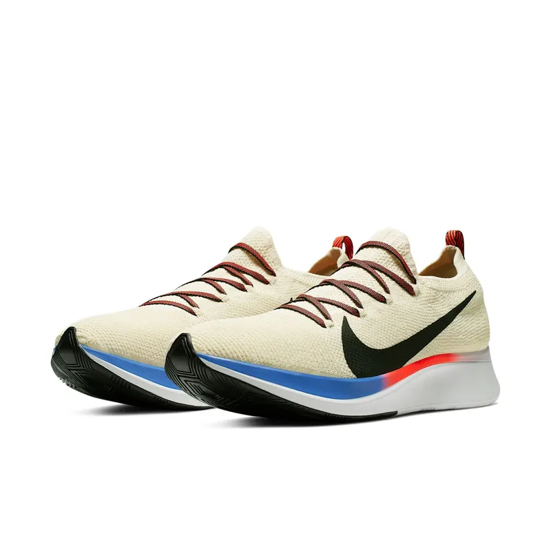 Nike Zoom Fly Flyknit Light Cream Light Cream University Red Sapphire Black (AR4561-200)