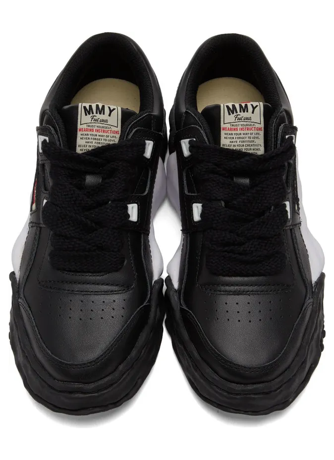 Miharayasuhiro White OG Sole Leather Parker Sneakers (A08FW702) (5)