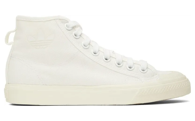 adidas Nizza High Top Cloud White / Cloud White / Cloud White (H01110)